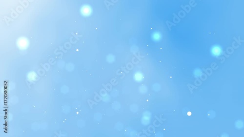 Light blue background with many bokeh style light spots. Suitable for digital backgrounds, web design, presentations, and creative projects.