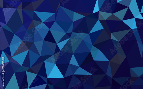 Abstract geometric background, Low poly abstract creative background.