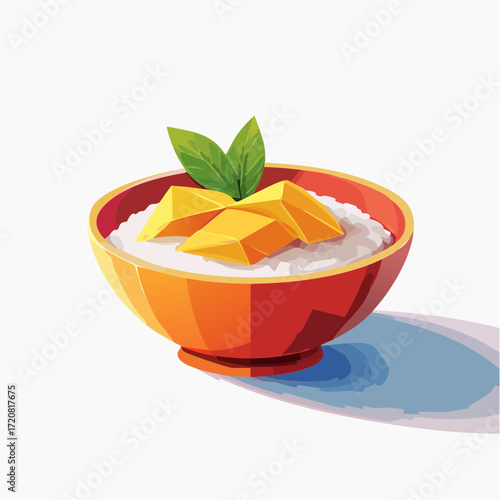 A delicious and healthy bowl of hot vegetable soup with cream on top.