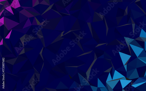 Abstract geometric background, Low poly abstract creative background.