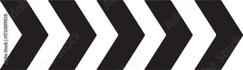 Illustration of chevron pattern isolated on white background