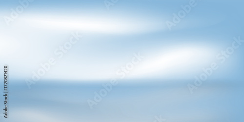 Blue Background Studio with Gradient White Light on Podium stage for Product Display Present,Empty Backdrop wall texture with abstract sun light on floor concrete and wall room interior
