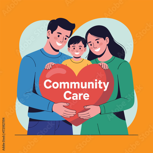 Heart Health Vector Set for World Heart Day – Red Heart Symbols, EKG Pulse Lines, Doctors, Nurses, Heart Shield, Family Care, Heart Disease Prevention, Medical and Fitness Icons