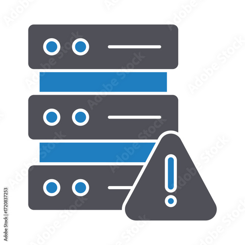 Data corruption Vector Icon which can easily modify or edit