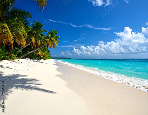 Wallpaper Mural Tropical beach paradise (2) Torontodigital.ca