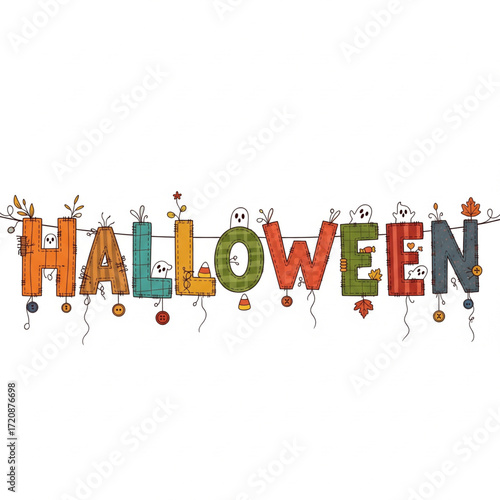Charming lineup of hand-drawn Jack-o'-lanterns featuring varied emotions and spooky smiles, ideal for adding a playful touch to any Halloween themed design and celebration
