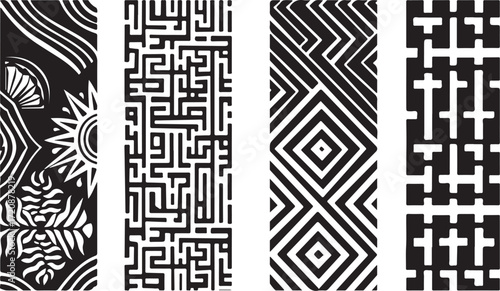 Decorative Laser Cut Pattern Pack