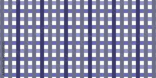 Purple blue and white checkered pattern, blue and purple plaid texture, light blue scot grid pattern, repeat seamless style, replete image design for fabric printing
