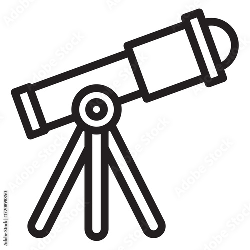 Old Telescope Icon