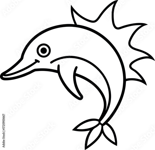 vector illustration of an eagle