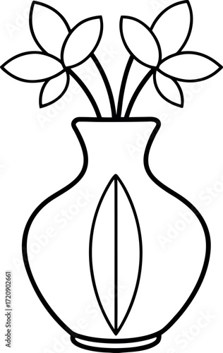 flower in vase