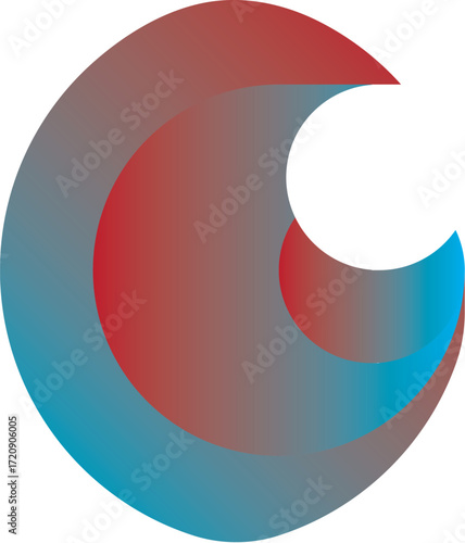 vector illustration of pie chart