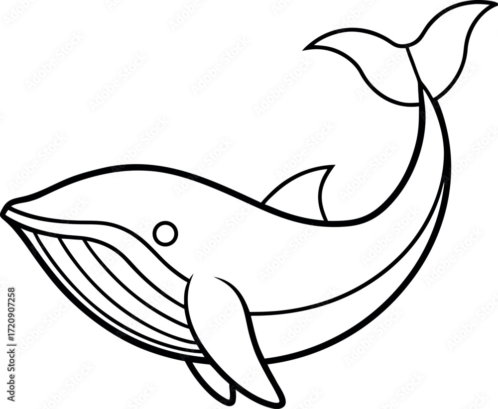 Naklejka premium dolphin vector illustration
