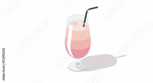 pink cocktail drink