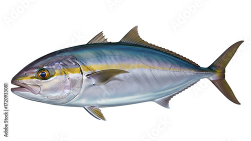 Powerful Yellowtail Amberjack, the ultimate prize for offshore sport fishing