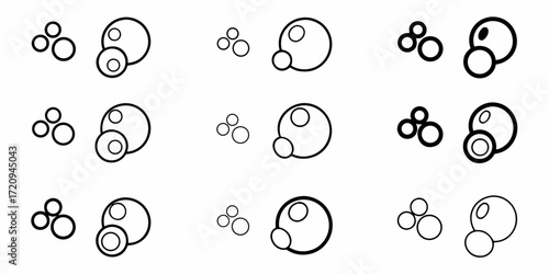 Abstract minimalist design elements in black and white, perfect for website backgrounds, branding, and modern graphic compositions