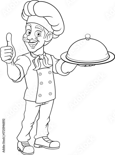 Chef Baker Cartoon Cook Foo...