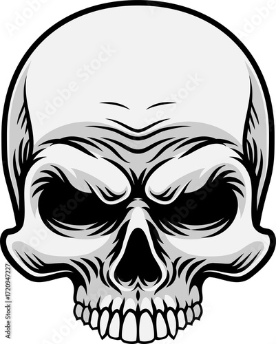 Skull Design Vintage Retro ...