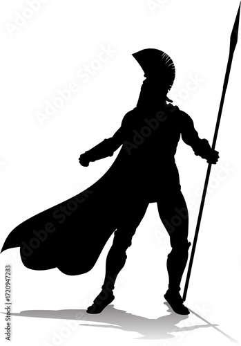 Spartan Silhouette Gladiato...