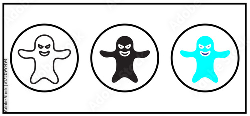 Halloween Scary Ghost icon