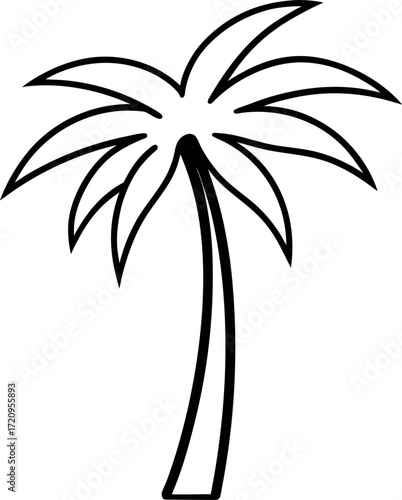 palm tree silhouette