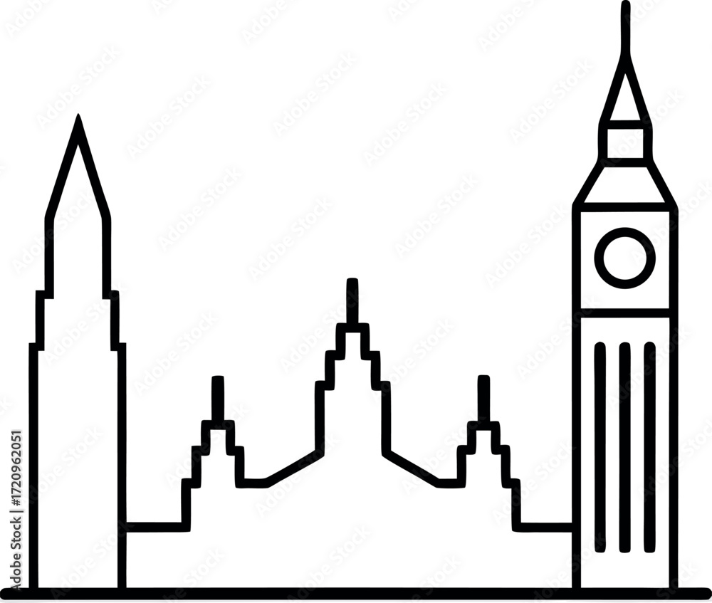 Fototapeta premium set of vector icons