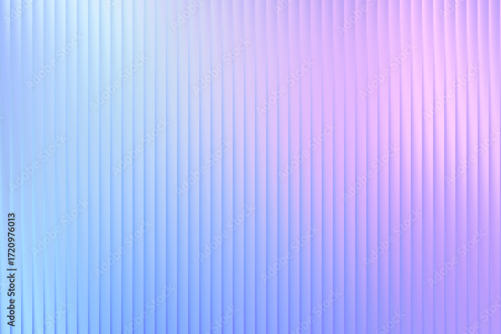 Obraz premium Vertical ribbed textured background with pastel blue and pink gradient