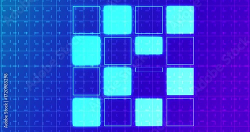 Abstract shapes background for Business Workflow,Data Exchange,Decentralized Systems, and digital backdrops.4K Abstract Geometric Design Background.Features animated geometric shapes on a background