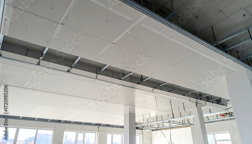 Interior construction, ceiling installation