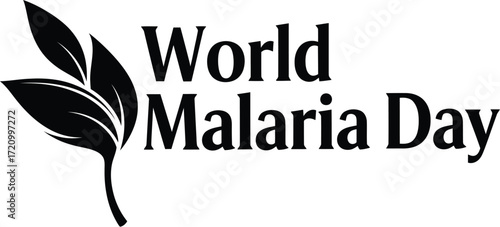 World Malaria Day awareness campaign graphic for global health efforts