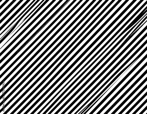 Diagonal black and white lines