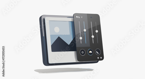 Image Editing Controls: Brightness & Contrast UI