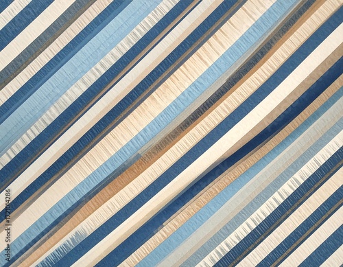 Diagonal striped fabric texture