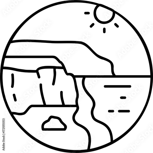 Coastline Icon