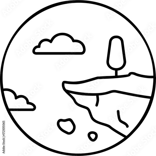 Cliff Icon