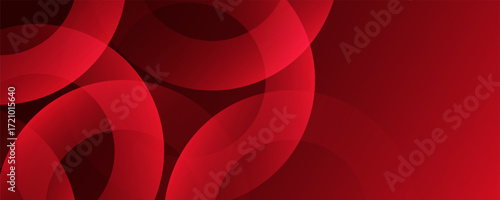 Red gradient abstract circle shape background. vector eps10