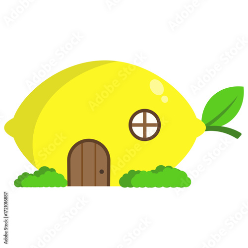 Lemon House Illustration