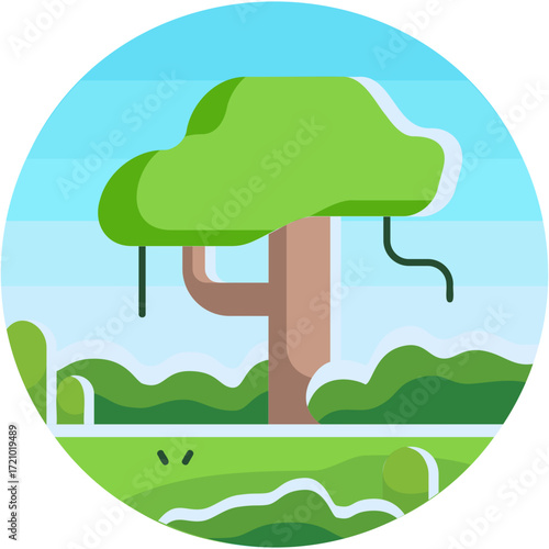 Rainforest Illustration