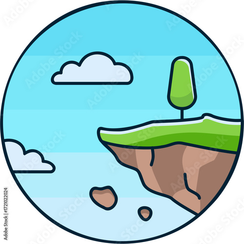 Cliff Sticker