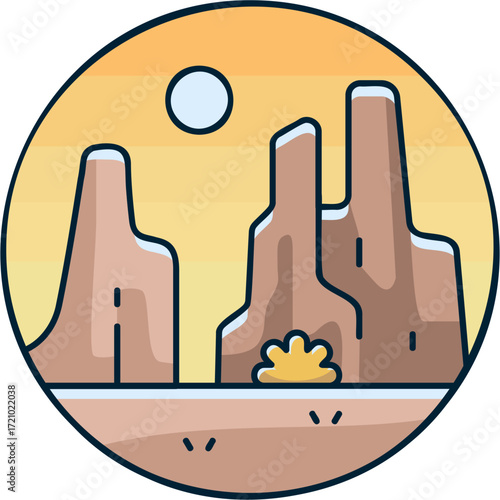 Canyon Sticker
