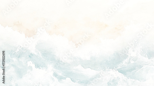 Abstract splashed watercolor textured background. Multicolored watercolor background. blue watercolor paint background design with colorful orange pink borders and bright center, watercolor bleed and