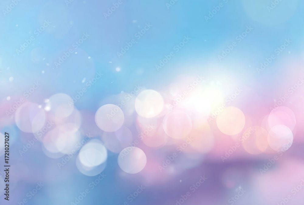 Fototapeta premium Abstract Bokeh Background with Light Pink and Blue