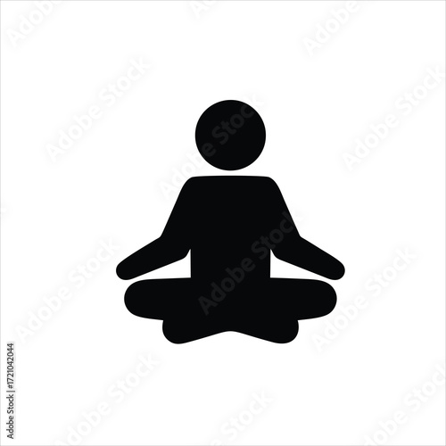 meditate yoga icon illustration. meditate yoga vector. meditate yoga icon. meditate yoga. meditate yoga icon vector. meditate yoga icons.