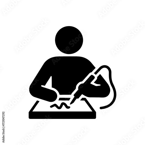 Detailed Line Art Icon