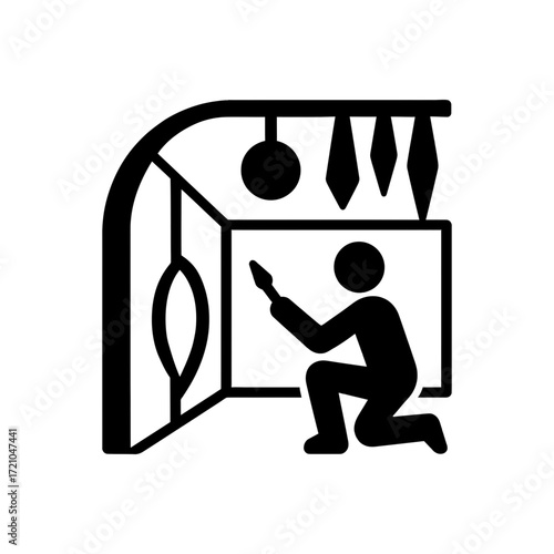 Artistic Interior Design Icon