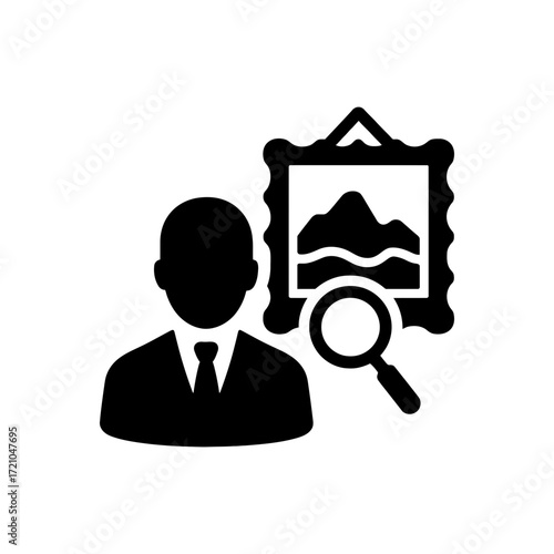 Art Expert Appraisal Icon