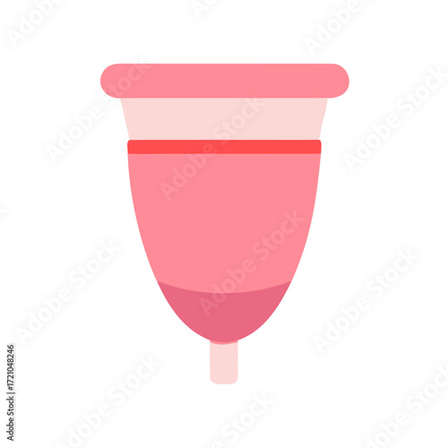 silicone menstrual cup simple icon