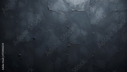 Dark Concrete Background with Subtle Texture and Ample Copy Space for Text, Design, or Presentation Use