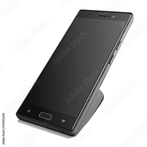 black mobile phone