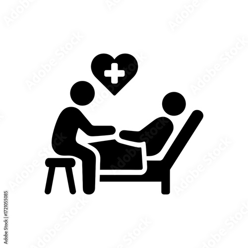 Patient and Caregiver icon
